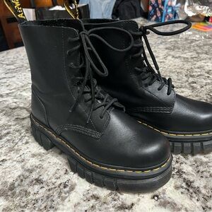 Dr. Martens Black Leather Boots